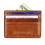 Smathers & Branson Wallets Citadel Card Wallet (Classic Navy)