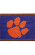Smathers & Branson Wallets Clemson Needlepoint Card Wallet