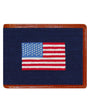 Smathers & Branson Wallets DARK NAVY American Flag Wallet