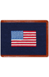 Smathers & Branson Wallets DARK NAVY American Flag Wallet