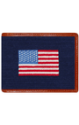 Smathers & Branson Wallets DARK NAVY American Flag Wallet