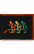Smathers & Branson Wallets DARK NAVY Grateful Dead Dancing Skeletons Wallet
