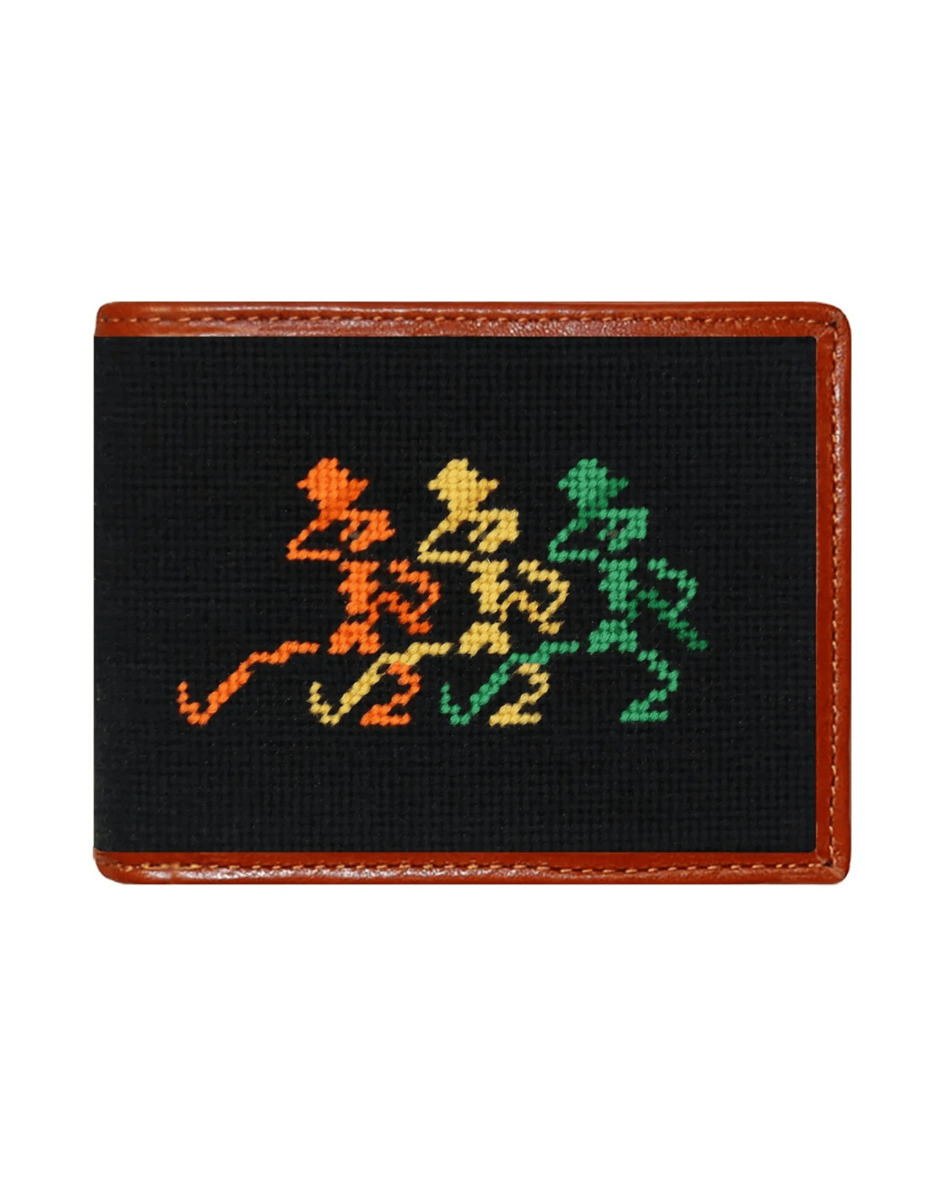Smathers & Branson Wallets DARK NAVY Grateful Dead Dancing Skeletons Wallet
