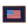 Smathers & Branson Wallets DARK NAVY / NONE American Flag Card Wallet