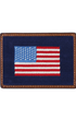 Smathers & Branson Wallets DARK NAVY / NONE American Flag Card Wallet