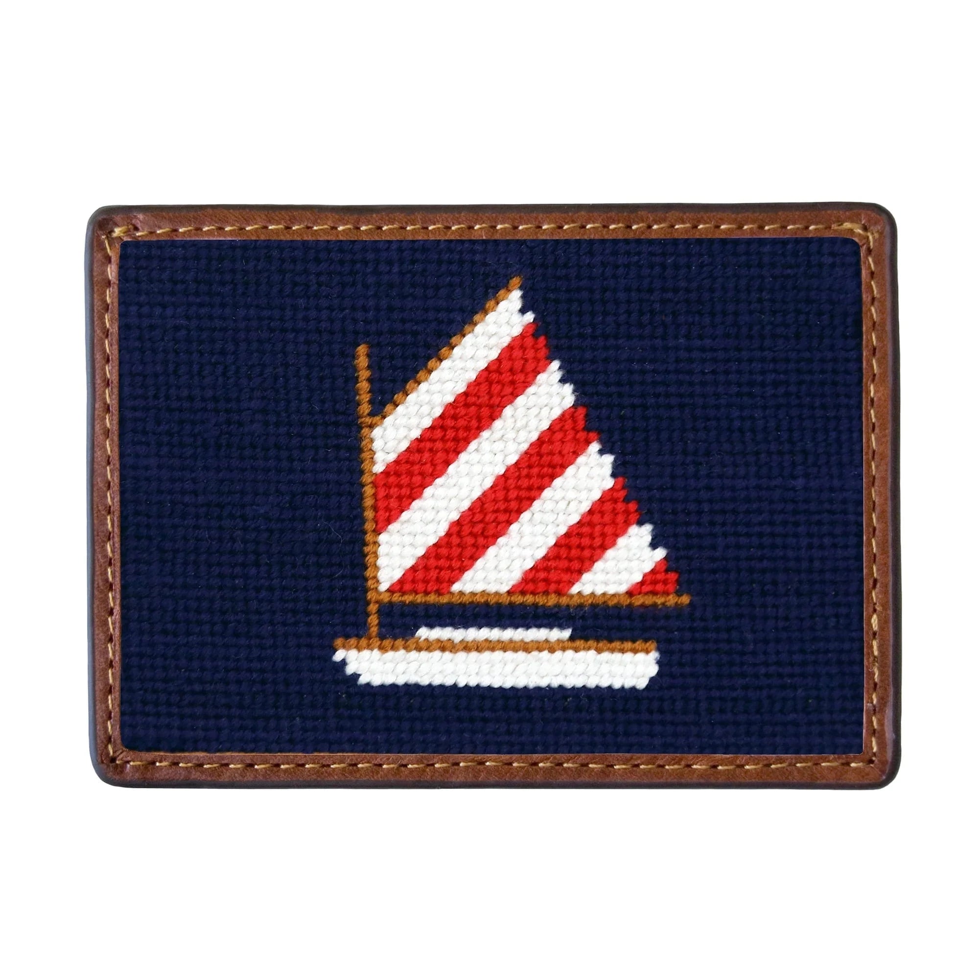 Smathers & Branson Wallets DARK NAVY Rainbow Fleet Card Wallet