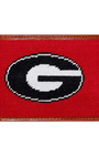Smathers & Branson Wallets Georgia Needlepoint Bi-Fold Wallet