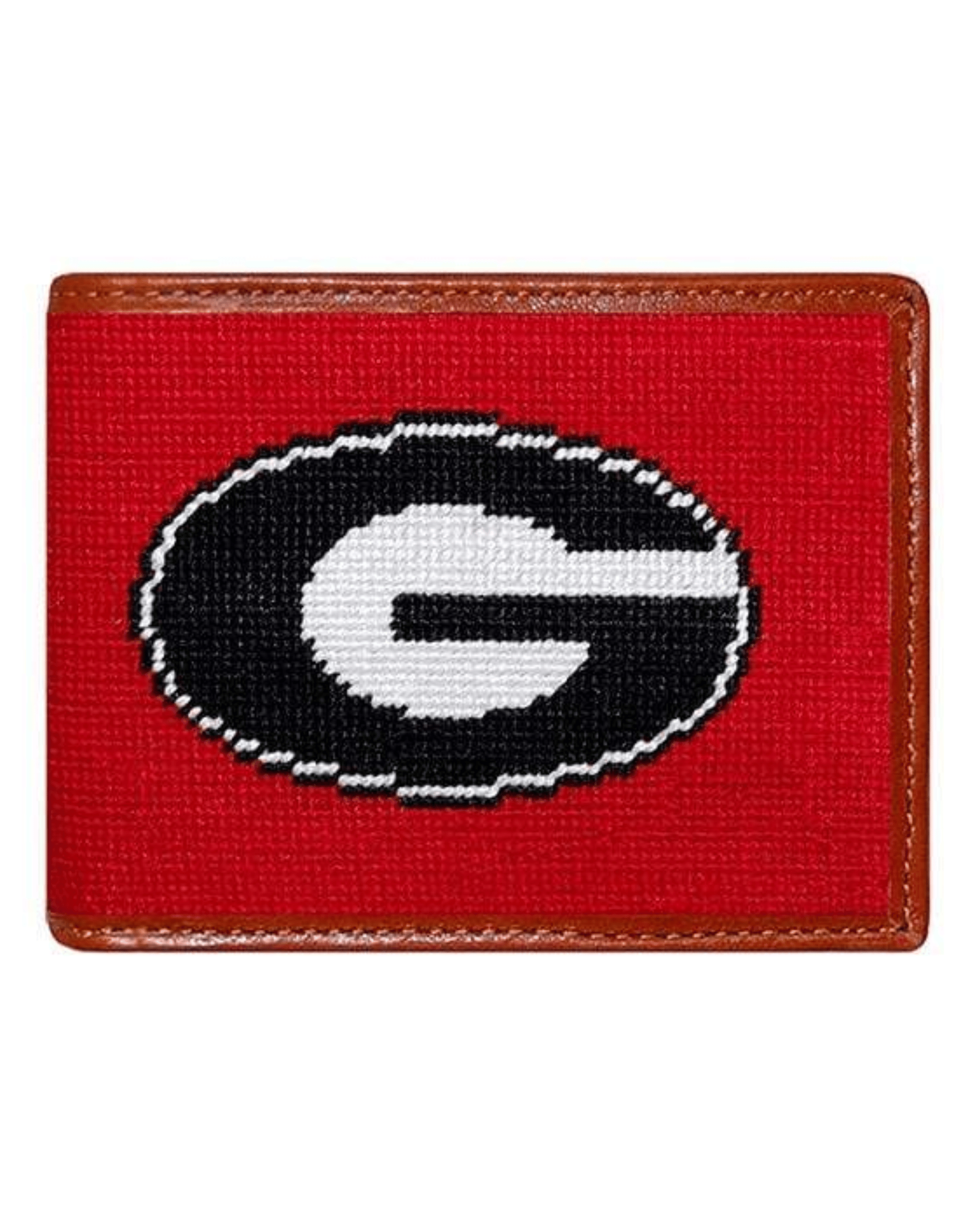 Smathers & Branson Wallets Georgia Needlepoint Bi-Fold Wallet