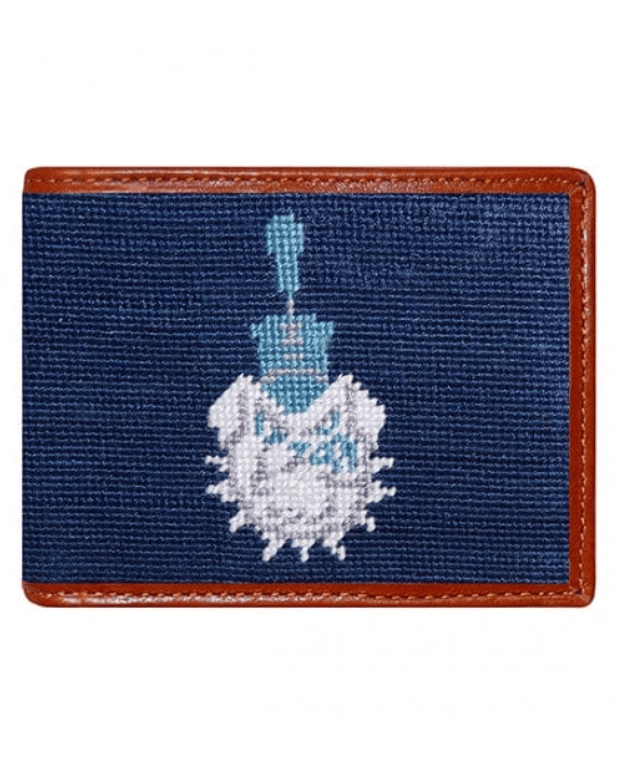 Smathers & Branson Wallets The Citadel Needlepoint Bi-Fold Wallet