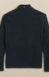 Southern Tide 1/4 Zip Avondale Performance Jacket in Caviar Black