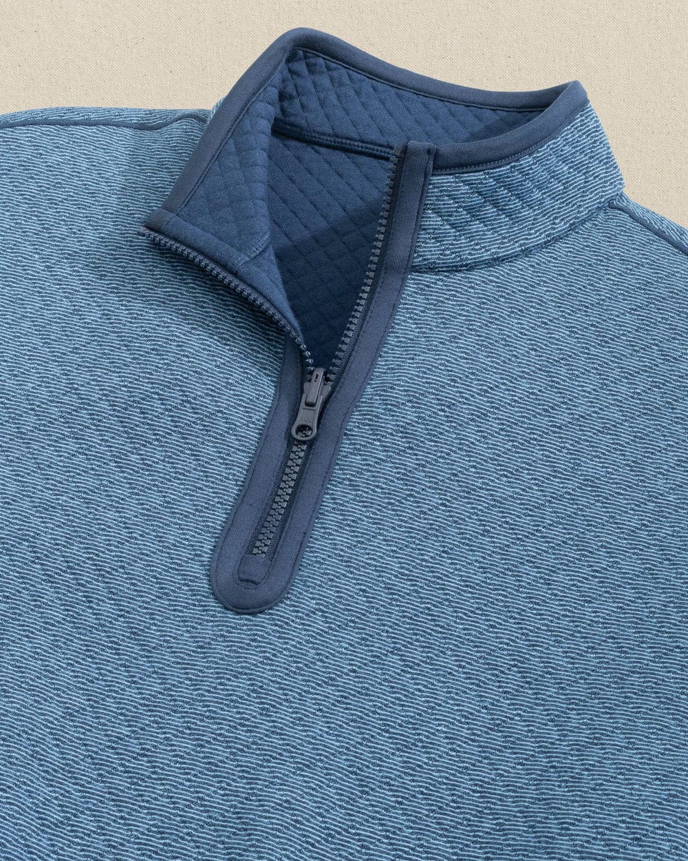 Southern Tide 1/4 Zip Oak Island Reversible Quarter Zip