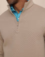 Southern Tide 1/4 Zip Oak Island Reversible Quarter Zip
