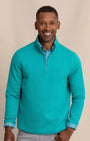 Southern Tide 1/4 Zip Oak Island Reversible Quarter Zip