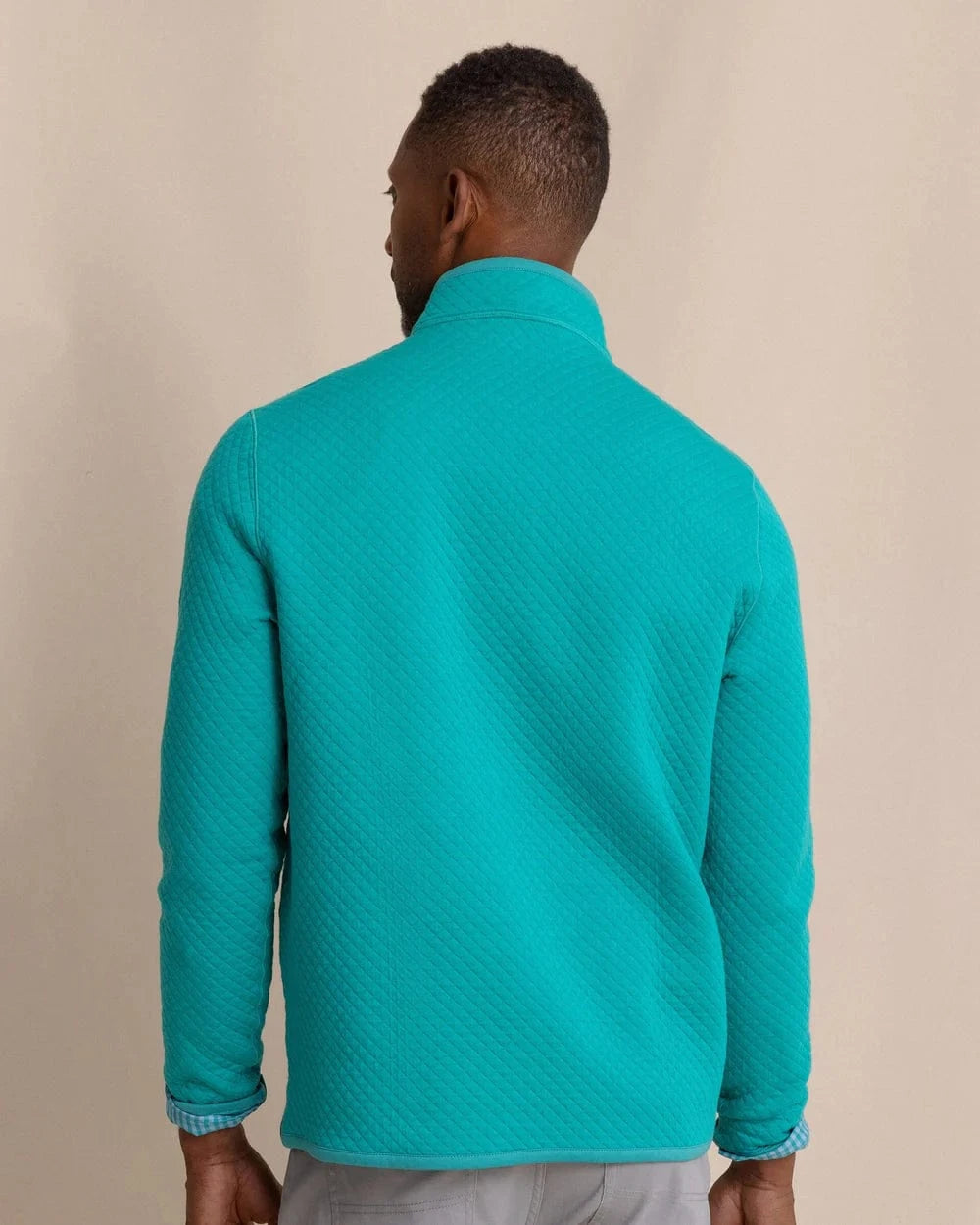 Southern Tide 1/4 Zip Oak Island Reversible Quarter Zip