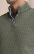 Southern Tide 1/4 Zip Quilted Heather Reversible Quarter Snap