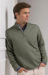 Southern Tide 1/4 Zip Quilted Heather Reversible Quarter Snap