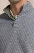 Southern Tide 1/4 Zip Quilted Heather Reversible Quarter Snap