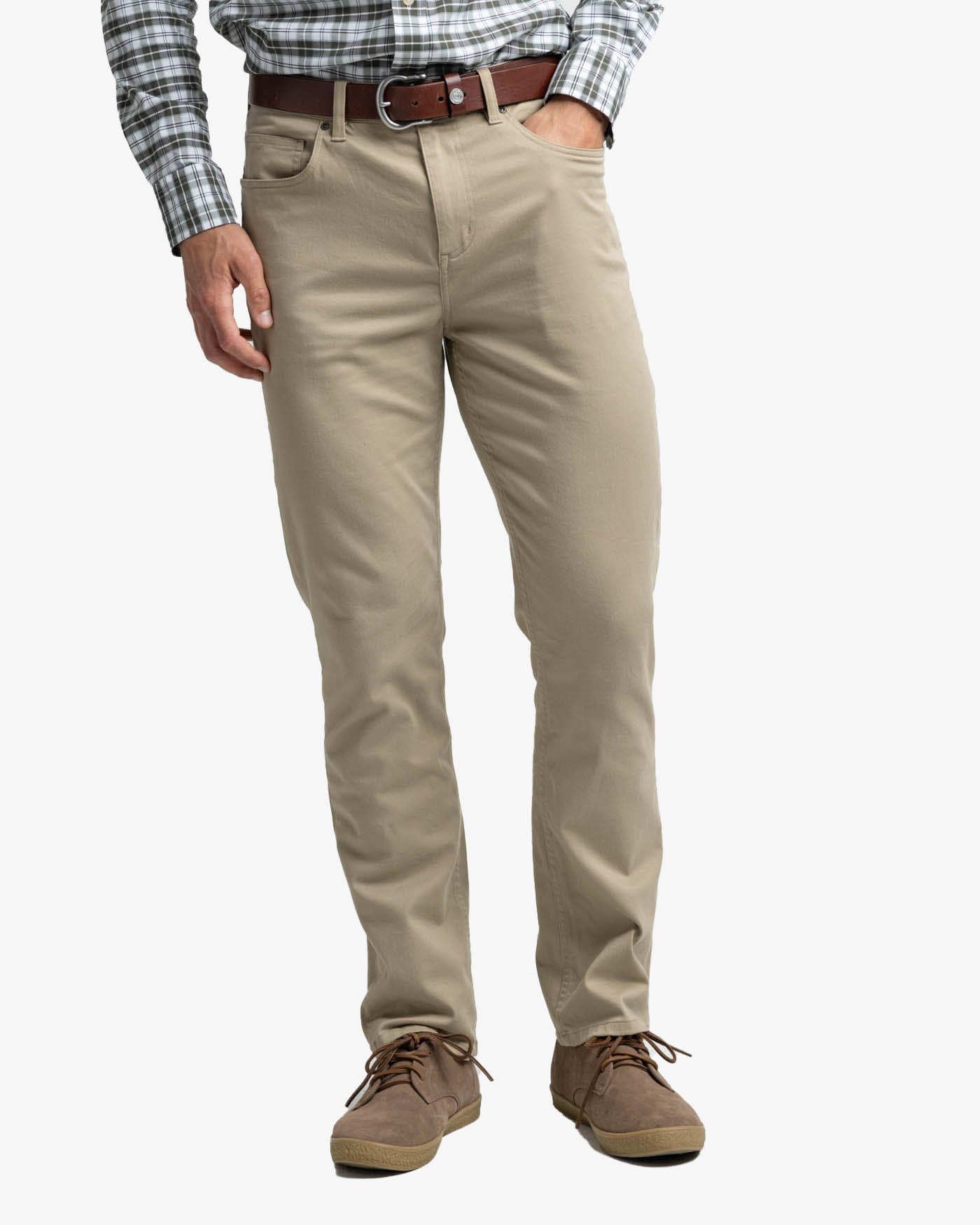 Southern Tide 5-Pockets Sullivan Five Pocket Pant - Sandstone Khaki