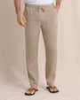 Southern Tide 5-Pockets Summer Bay Linen Pant - Sandstone Khaki