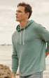 Southern Tide Crew Necks & Hoodies Bay View Hoodie in Sea Foam Green