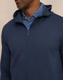 Southern Tide Crew Necks & Hoodies Schooner Full-Zip Hoodie in Dress Blue