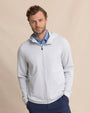 Southern Tide Crew Necks & Hoodies Schooner Full-Zip Hoodie in Silver Lake