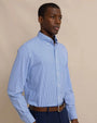 Southern Tide Dress Shirts Bengal Stripe brrr Intercoastal Sport Shirt - Cobalt Blue