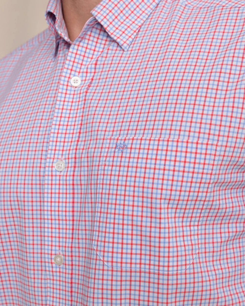 Southern Tide Dress Shirts Charleston Summerton Plaid Sport Shirt