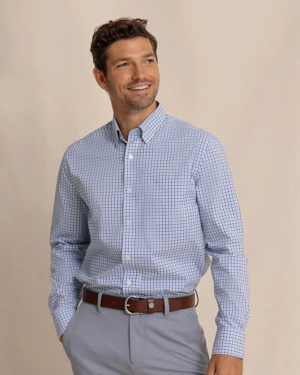 Southern Tide Dress Shirts OCEAN CHANNEL / S Charleston Summerton Plaid Sport Shirt