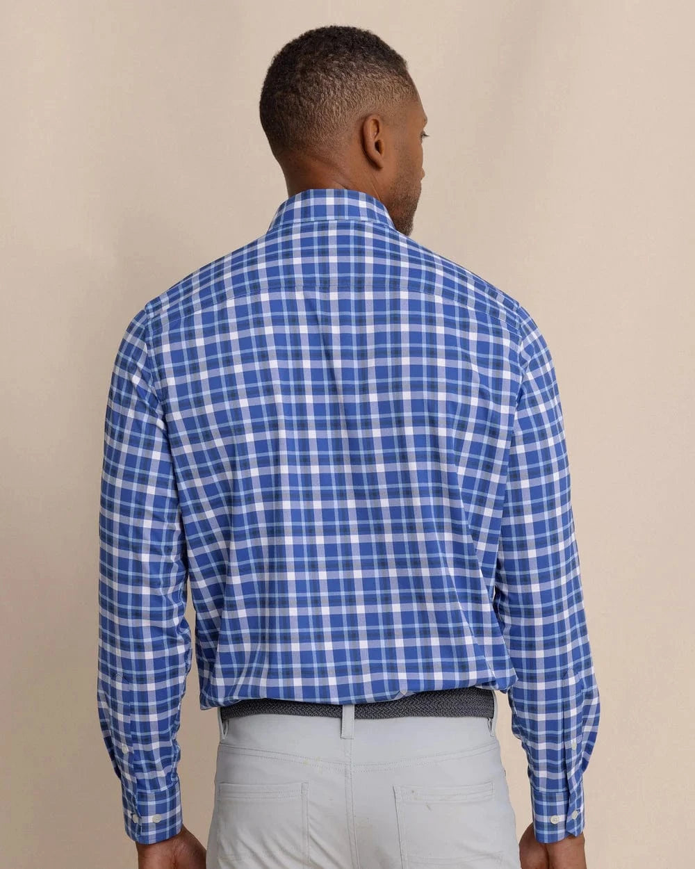 Southern Tide Dress Shirts River Ridge Plaid brrr° Intercoastal Long Sleeve Sport Shirt