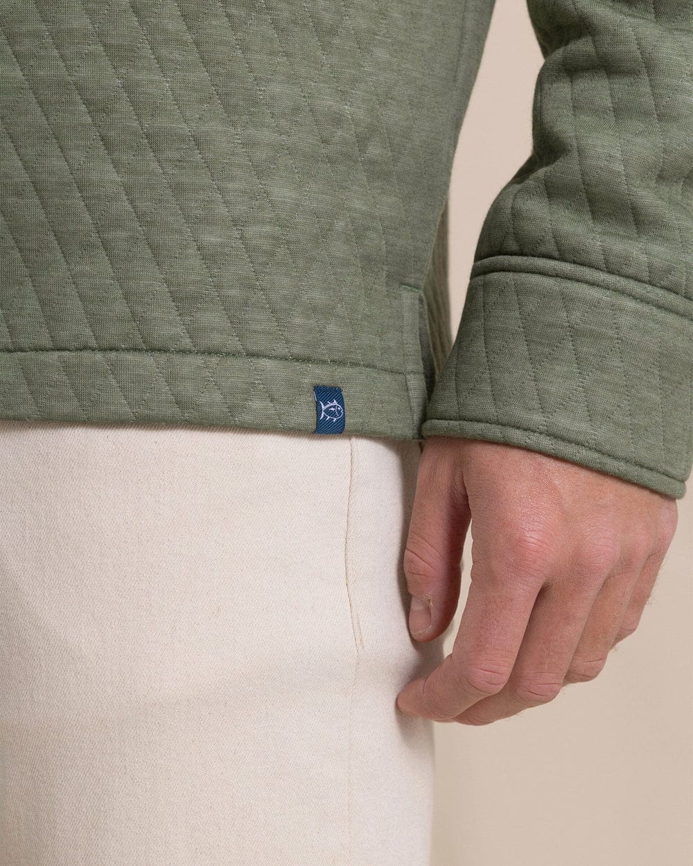 Southern Tide Flannels & Overshirts Heather Quilted Knit Shacket