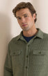 Southern Tide Flannels & Overshirts Heather Quilted Knit Shacket