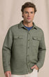 Southern Tide Flannels & Overshirts Heather Quilted Knit Shacket