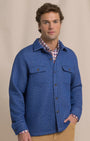 Southern Tide Flannels & Overshirts Heather Quilted Knit Shacket