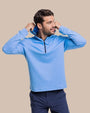 Southern Tide Hoodie Heather Boat Blue / S Scuttle Performance Quarter Zip Hoodie