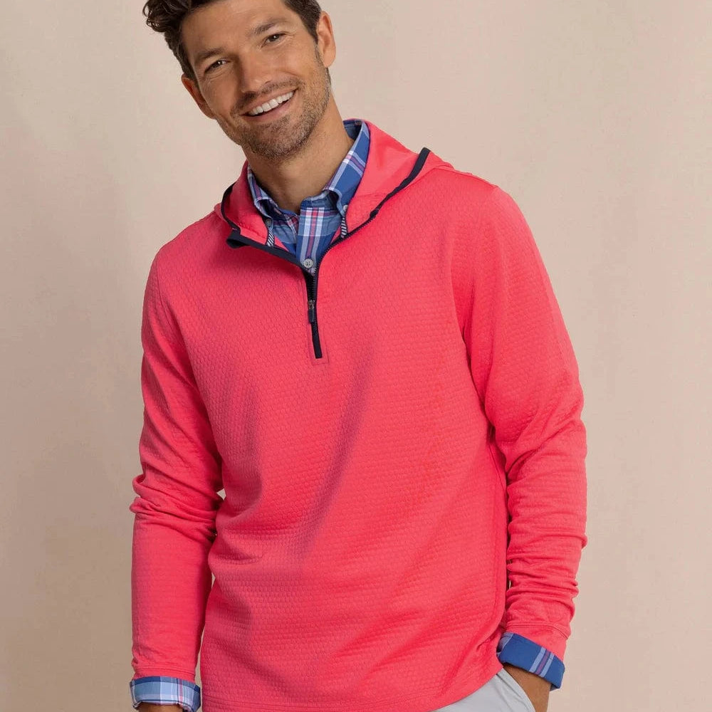 Southern Tide Hoodie Heather Snapper / S Scuttle Performance Quarter Zip Hoodie