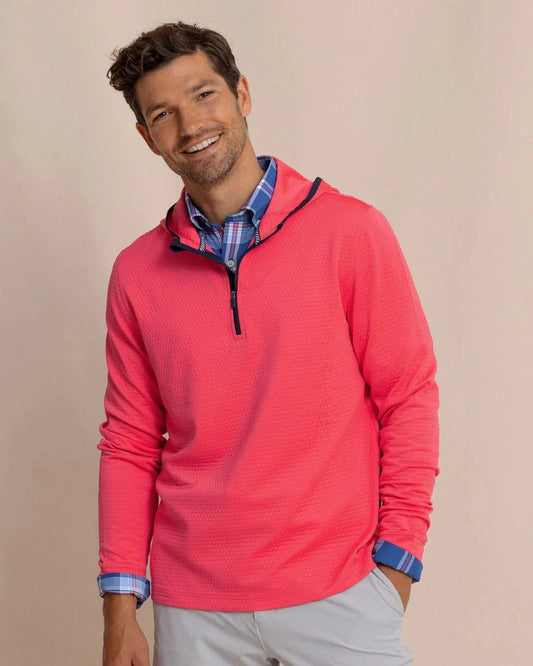 Southern Tide Hoodie Heather Snapper / S Scuttle Performance Quarter Zip Hoodie
