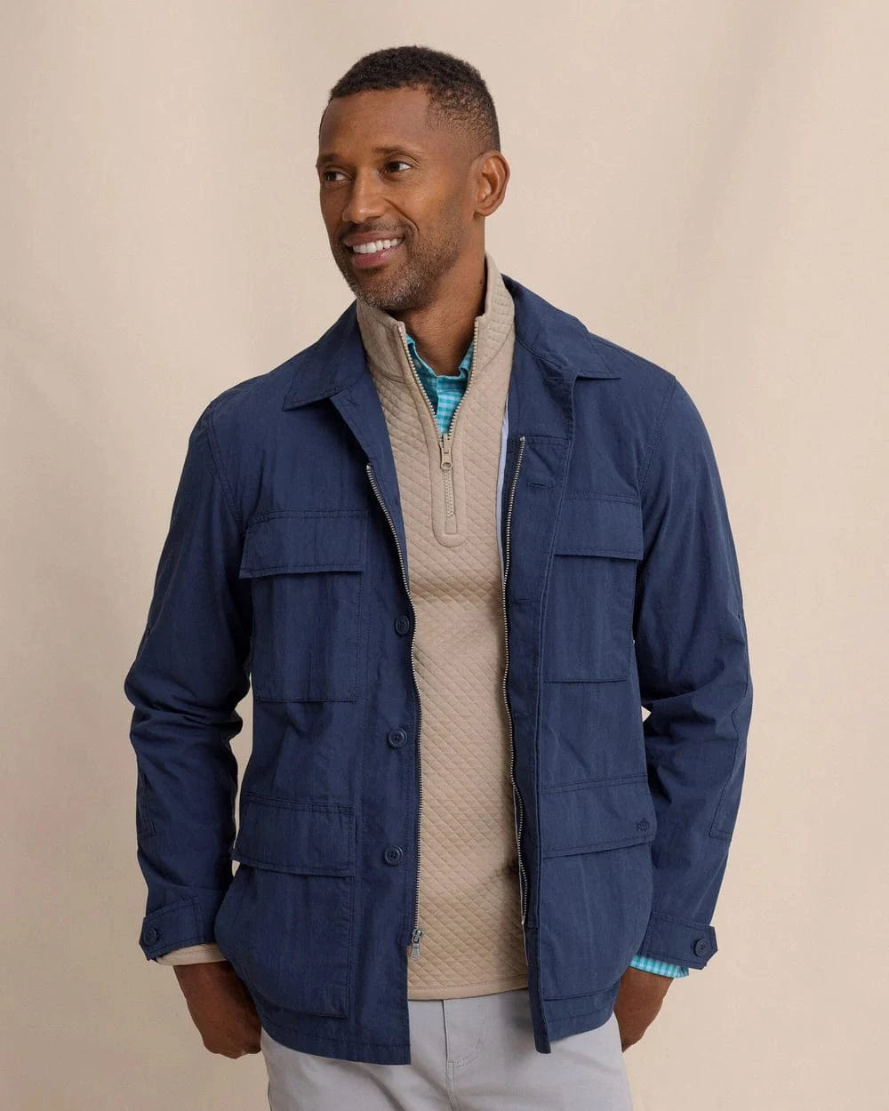 Southern Tide Jackets DRESS BLUE / S Cedarbrook Field Jacket
