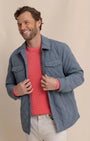 Southern Tide Jackets HARBOUR MIST / S Grafton Quilted Jacket
