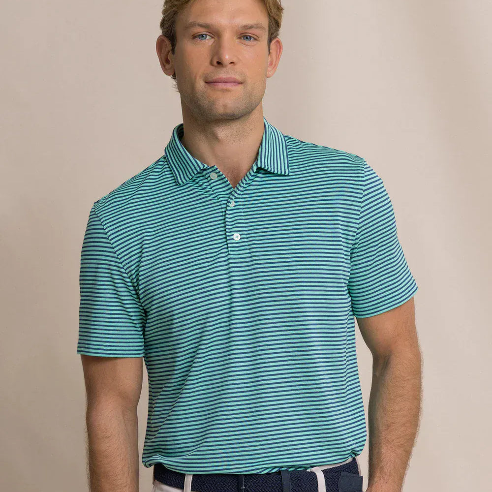 Southern Tide Polos Coastal Breeze® Oceanfront Stripe Polo in Gulf Shores