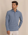 Southern Tide Polos DRESS BLUE / S Sandy Cay Long Sleeve Knit Polo