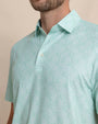 Southern Tide Polos Driver Beach Palms Printed Polo