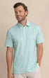 Southern Tide Polos Driver Beach Palms Printed Polo
