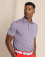 Southern Tide Polos Driver Caravel Stripe Polo - Light Indigo