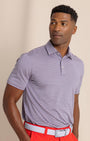 Southern Tide Polos Driver Caravel Stripe Polo - Light Indigo