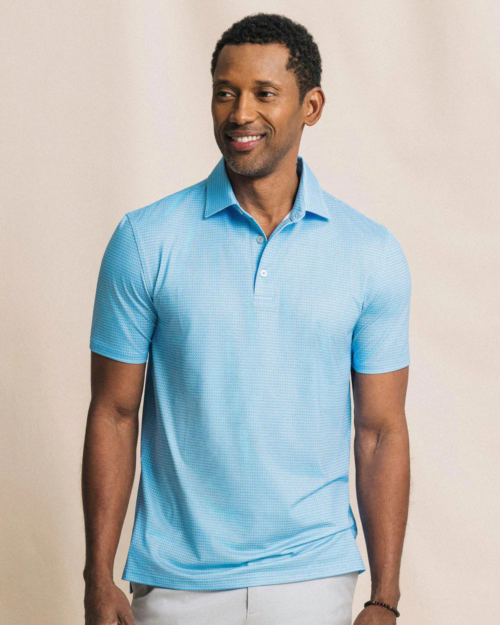 Southern Tide Polos Driver Getting Ziggy With It Printed Polo