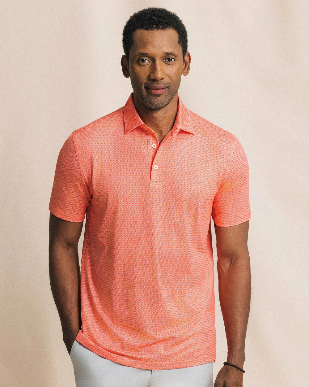 Southern Tide Polos Driver Getting Ziggy With It Printed Polo
