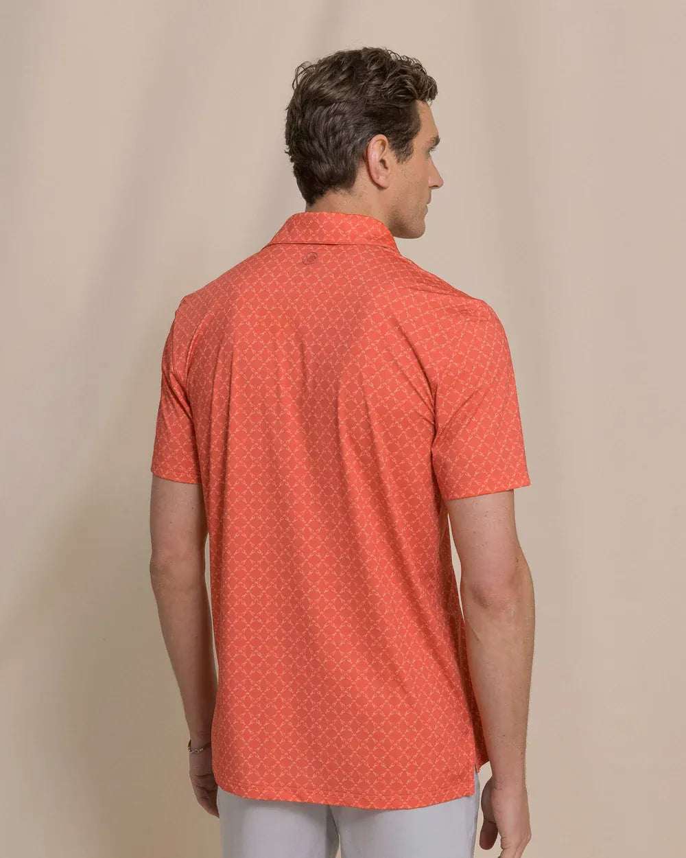 Southern Tide Polos Driver Lobster Printed Polo