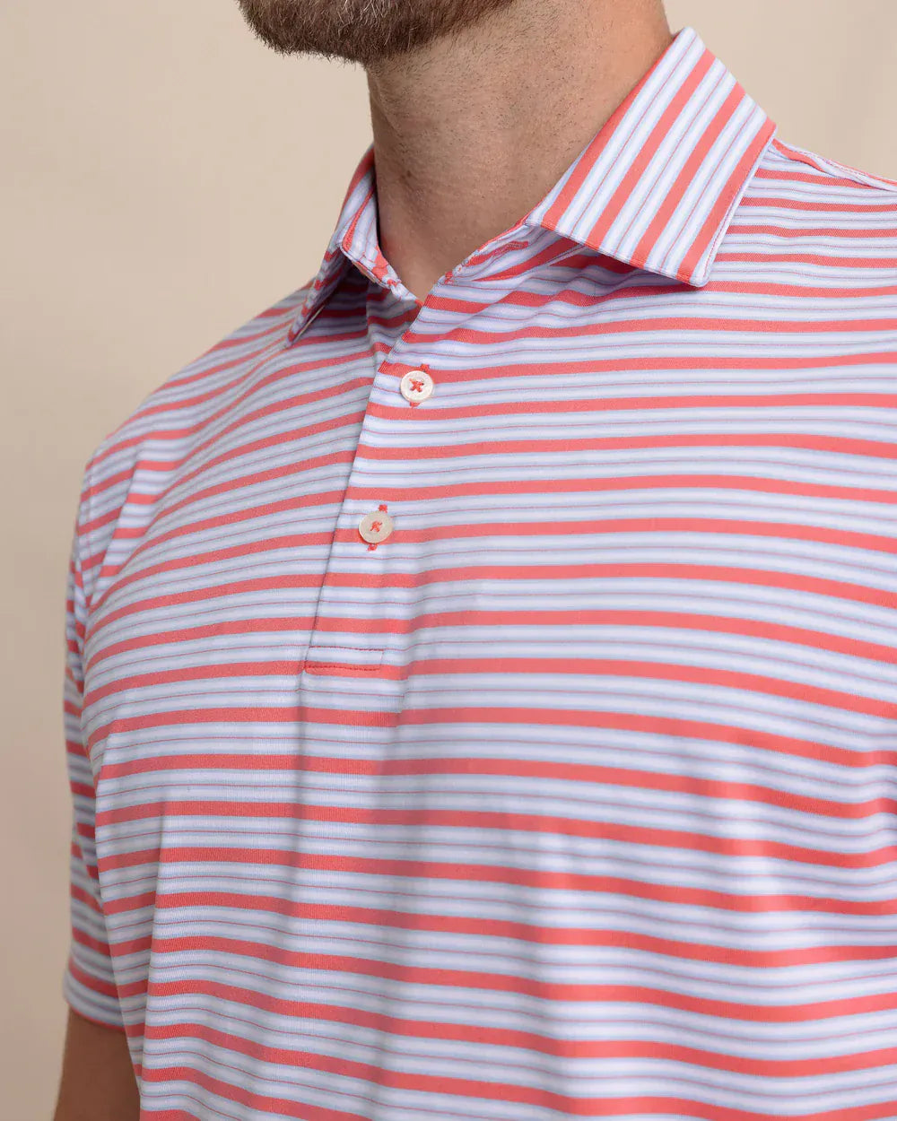 Southern Tide Polos Driver Ocean Hill Stripe Polo