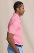 Southern Tide Polos Driver Seaside Geo Printed Polo in Sea Pink